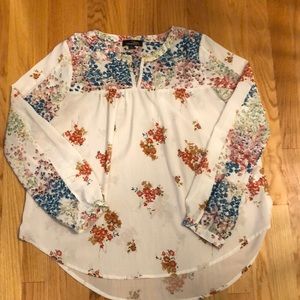 Suzanne Betro floral dress top